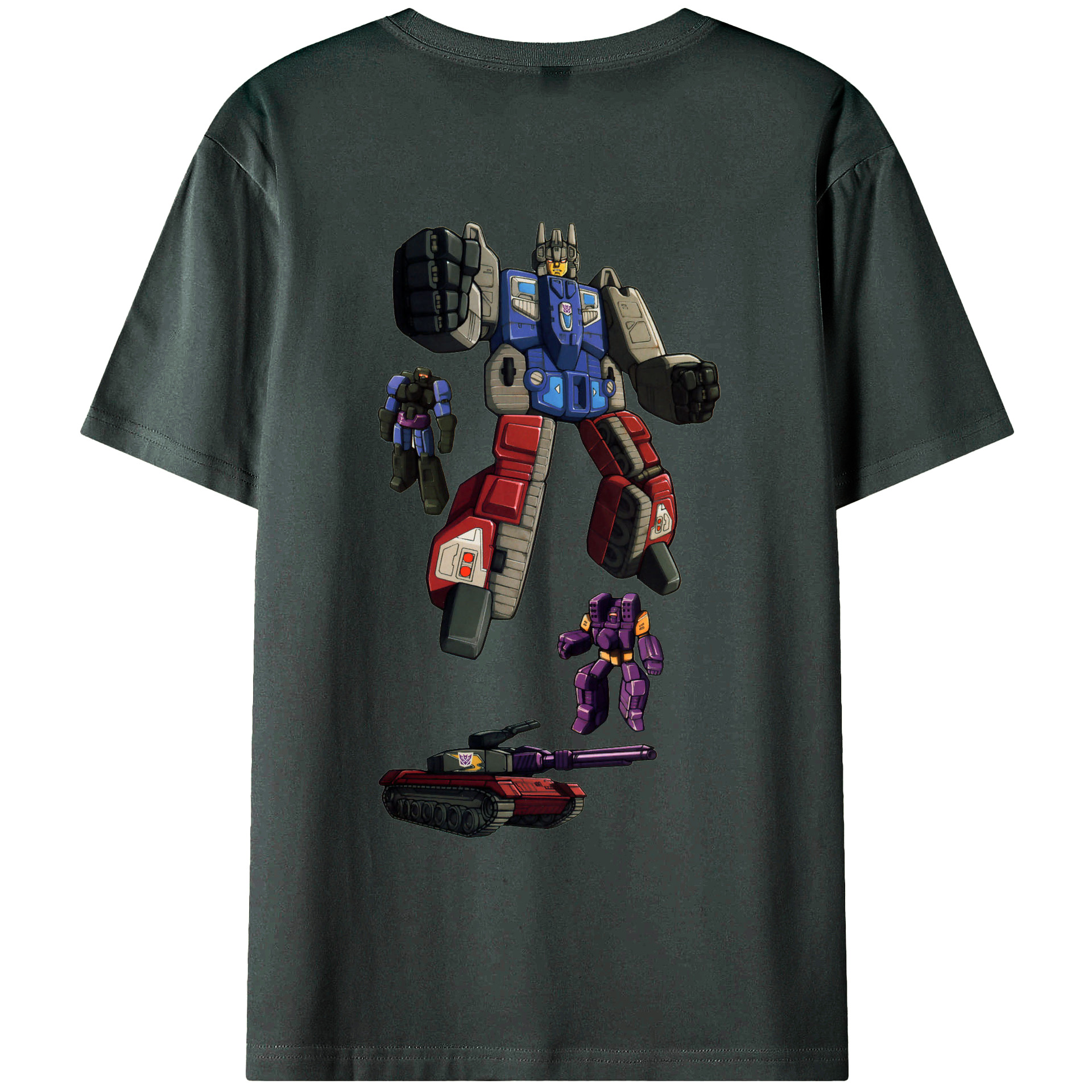 （画像用）  綿100％ メンズ半袖Tシャツ（バックプリント） 通気性